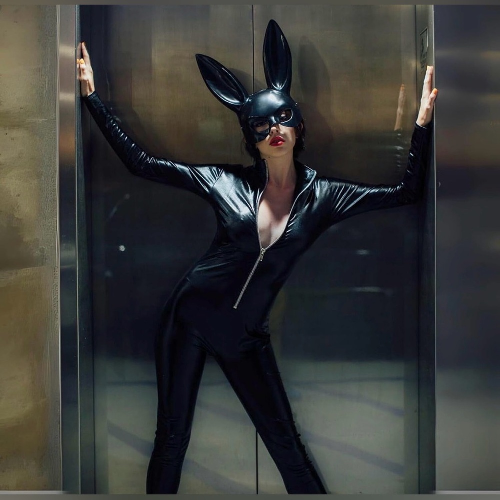 NWOT Catsuit Costume XS - Halloween Catwoman Cosplay